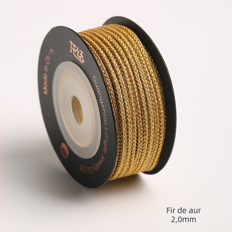 Sfoară din mătase împletită opt fire Dragon knot Poliester