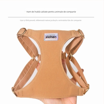 Ham pentru câine pentru plimbări — design piept-spate, curea de tracțiune non-extensibilă, marcă Support