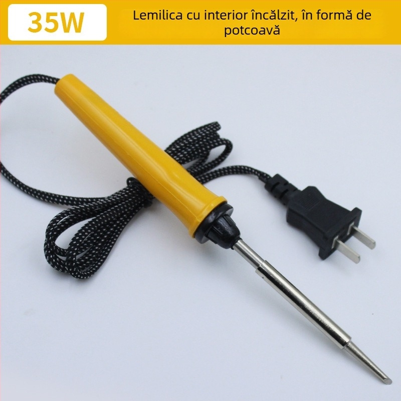 Fier de lipit cu încălzire internă, vârfuri horseshoe și flat, 35W/50W, 220V