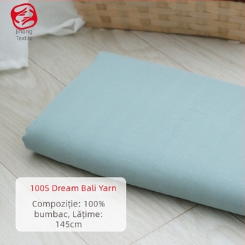 Textil Bali gauze din bumbac 100% – țesătură ușoară de vară pentru cămăși și rochii, vopsire ecologică, fără imprimeu