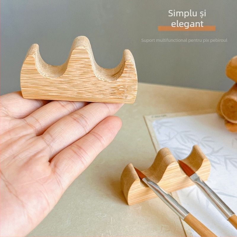 Suport de unghii pentru birou, cu design cu mai multe compartimente pentru unelte de manichiură