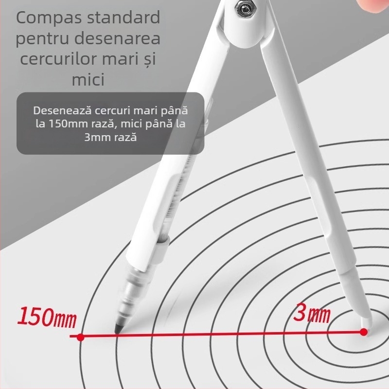 Morning Light Compas automat de alimentare cu grafit, cu capac, din plastic, model ACS908C0