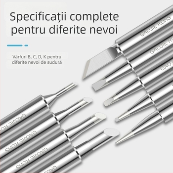 Vârf de lipire fără plumb, Yellow Flower, substrat din cupru, 60W, seria GJ907T2C