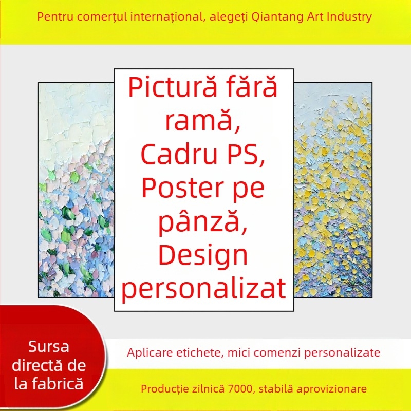 Tablou decorativ fără ramă pe pânză – stil modern minimalist, model persoană, imprimare inkjet pentru sufragerie