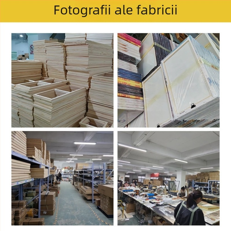 Tablou decorativ fără ramă pe pânză – stil modern minimalist, model persoană, imprimare inkjet pentru sufragerie