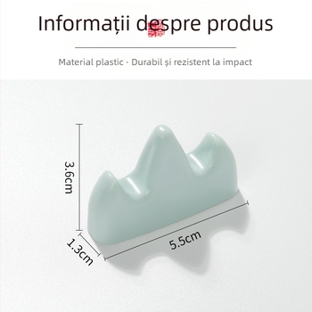 Suport de pixuri din plastic, în formă de munte, pentru începători, caligrafie, suport de birou, Brand TT/Tian Tian Lian, Model TGJ00BG010050, Material: Plastic, Personalizare logo disponibilă, Procesare personalizată disponibilă