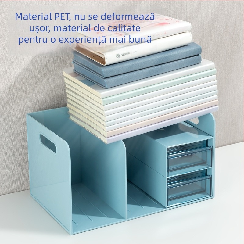 Deli PK110 Raft pentru fișiere din plastic, 3 niveluri