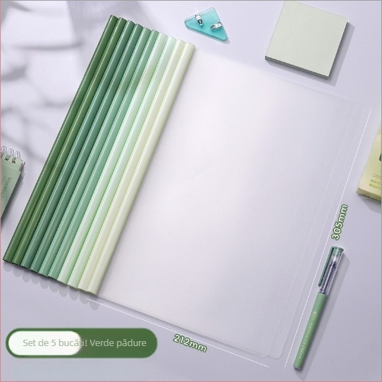 Mapă cu clemă de tragere, clip transparent, material PP, design îngroșat, logo personalizabil