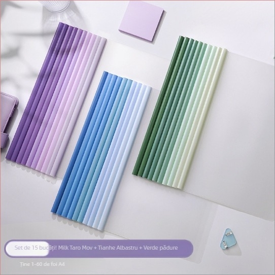 Mapă cu clemă de tragere, clip transparent, material PP, design îngroșat, logo personalizabil