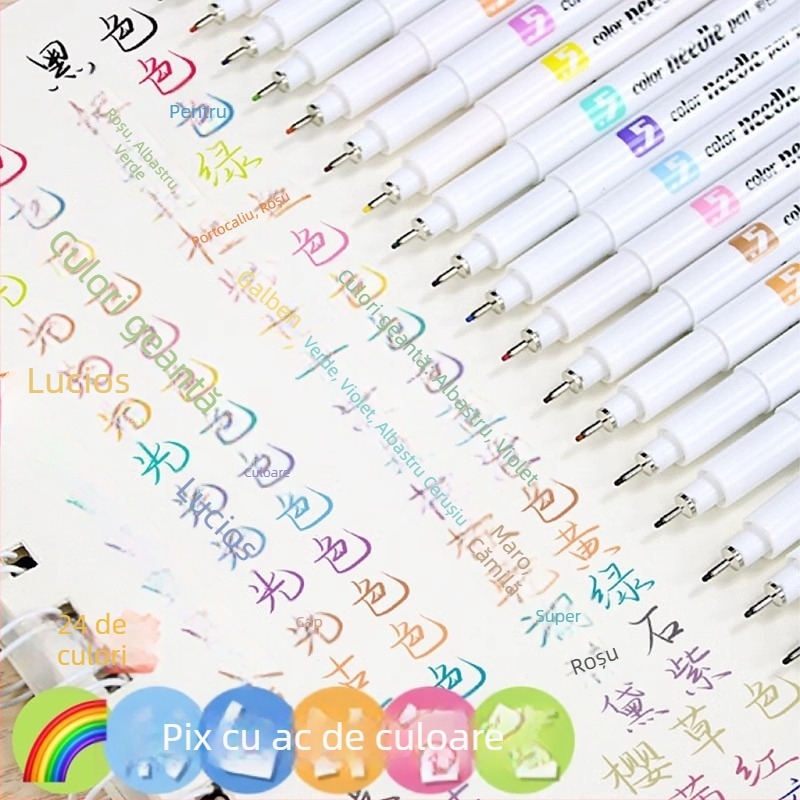 Pix LT-307 Hook-Line de la Le Tu, vârf 0,5 mm, serie Minimalist, corp PP, nu se poate șterge, suport pentru personalizare