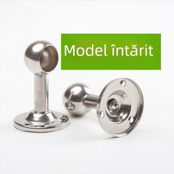 Bară pentru prosoape din oțel inoxidabil 304, grosime și extinsă, pentru baie, certificat CE, braț unic, marca Kuyi