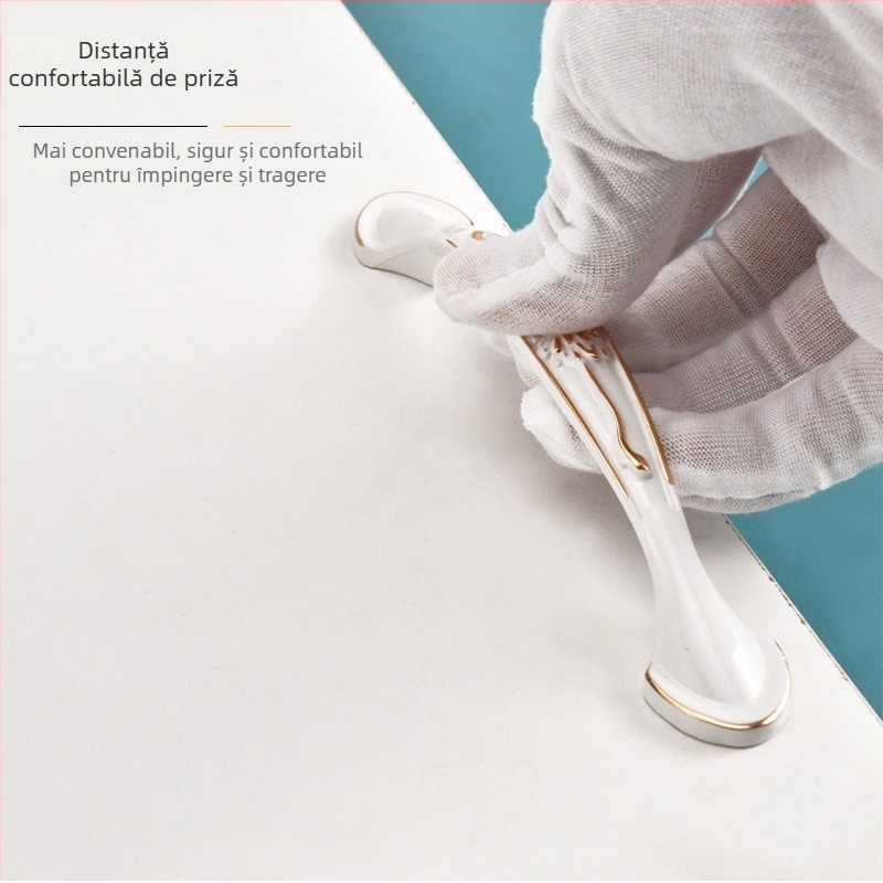 Mâner pentru dulap – Modern minimalist, aliaj de zinc, formă bară, montaj ascuns, modele 919/912/2026/2010