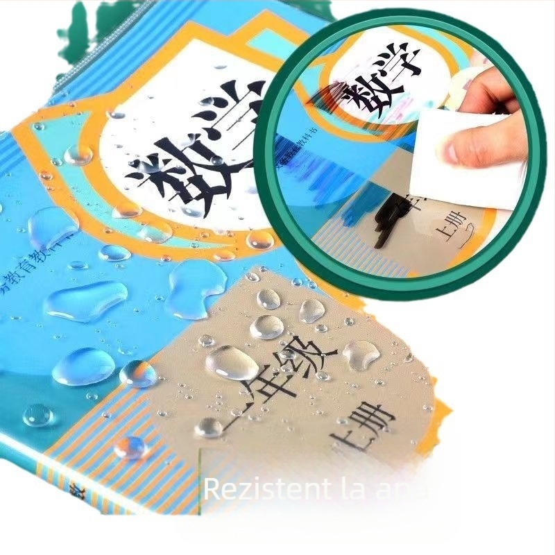 Good Stars Husă autoadezivă, transparentă, mată, pentru manuale școlare, pentru elevi din învățământul primar