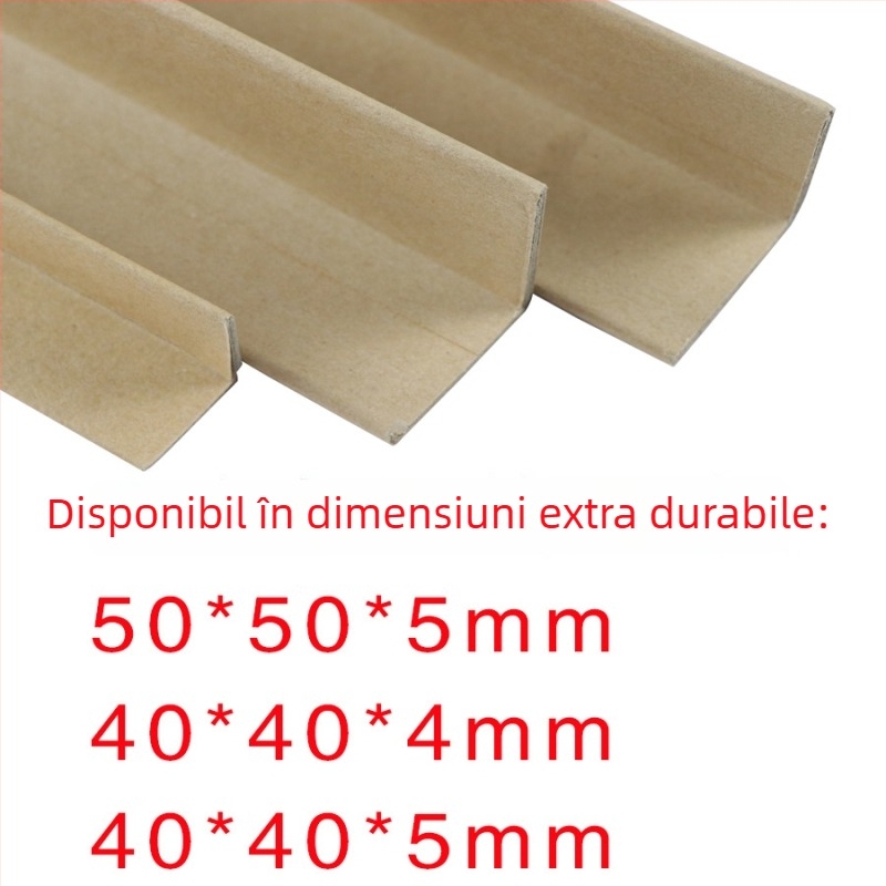 Protector de colț în formă de L din hârtie Kraft | Haoyi