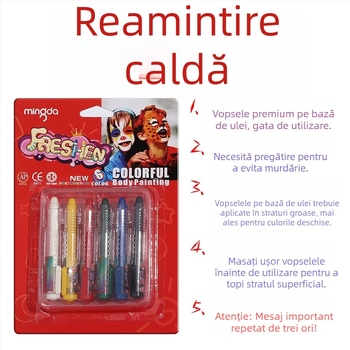 Bo Yi Xuan creion de față pentru copii, 10 g, logo personalizat