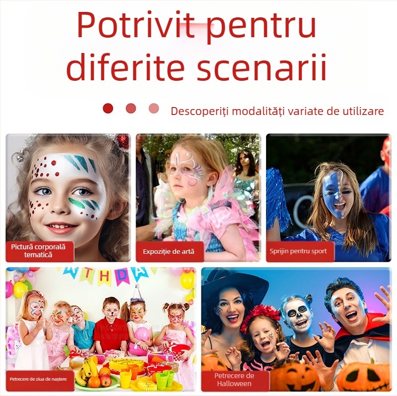 Bo Yi Xuan creion de față pentru copii, 10 g, logo personalizat