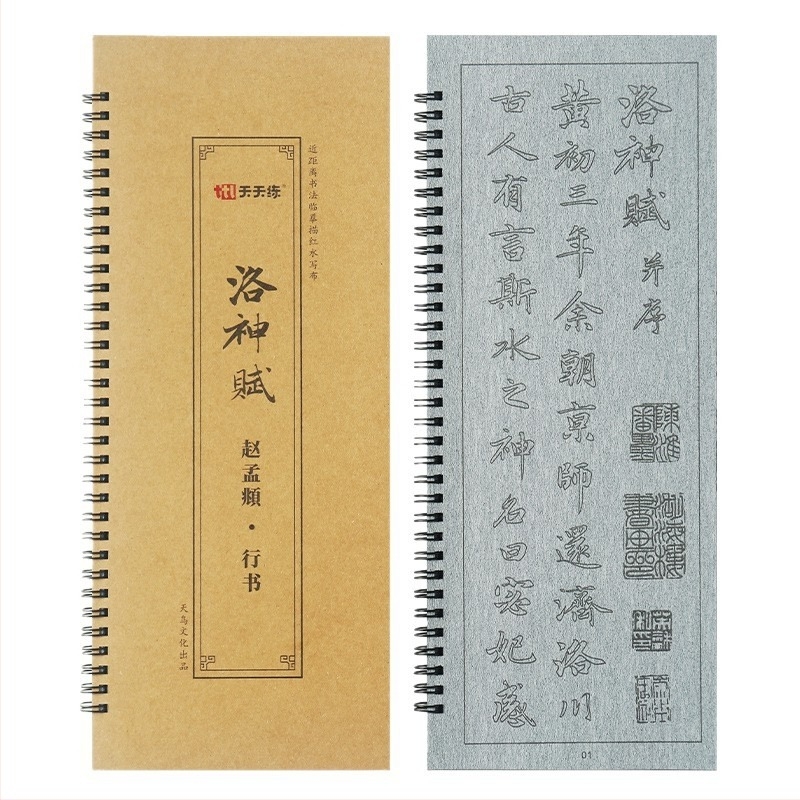 Carte de practică pentru caligrafie pe țesătură de scriere cu apă — material de imitare, formă pătrată, brand Other