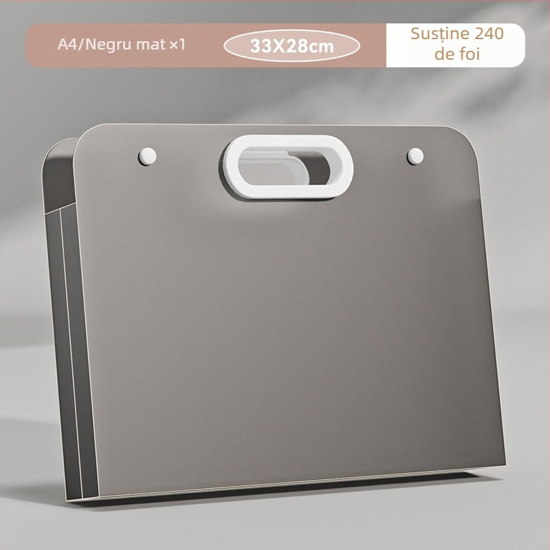 Set de depozitare pentru album de desen cu foldere pentru schițe și geantă de depozitare (Material: PP; Autorizare IP: Nu)