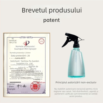 Rip Stropitor de grădină pentru udarea plantelor, stil spray, 500 ml, corp PET / cap PP