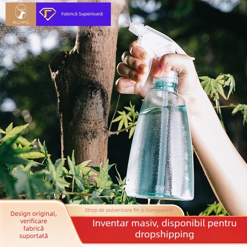 Rip Stropitor de grădină pentru udarea plantelor, stil spray, 500 ml, corp PET / cap PP