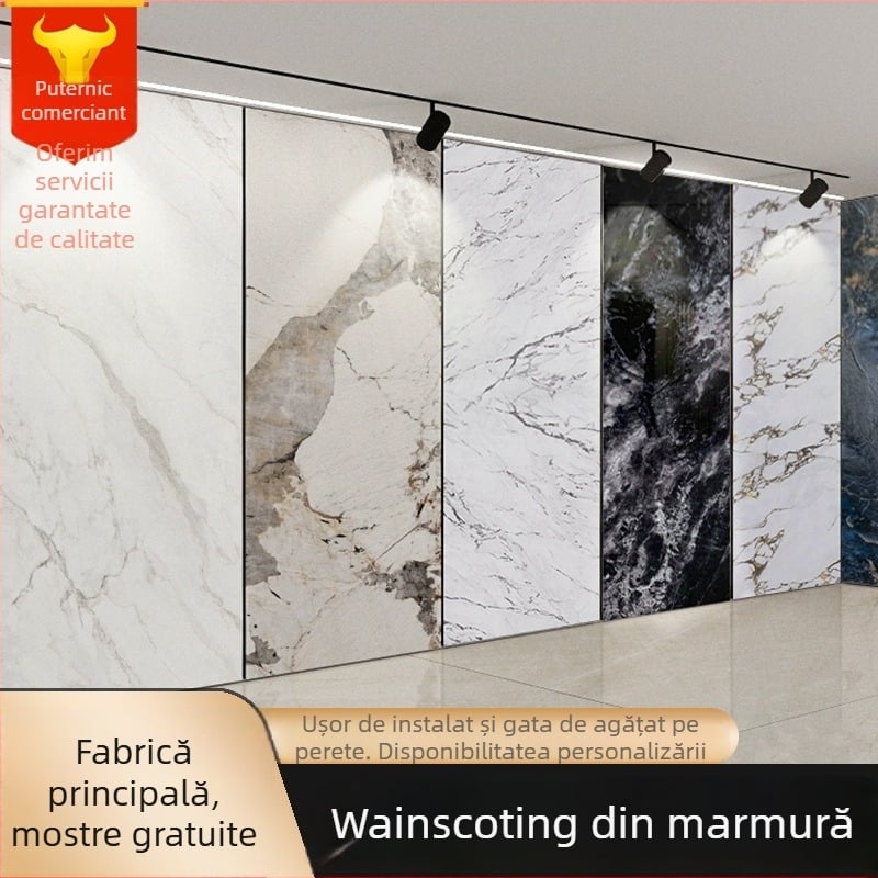 Panou perete din PVC cu efect cristal de carbon, model 15, stil: plat / nou stil chinezesc / modern minimalist / lux ușor, origine: Linyi, Shandong