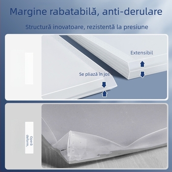 Geantă pentru schițe – plastic, Dehong, 3 straturi, 4 compartimente