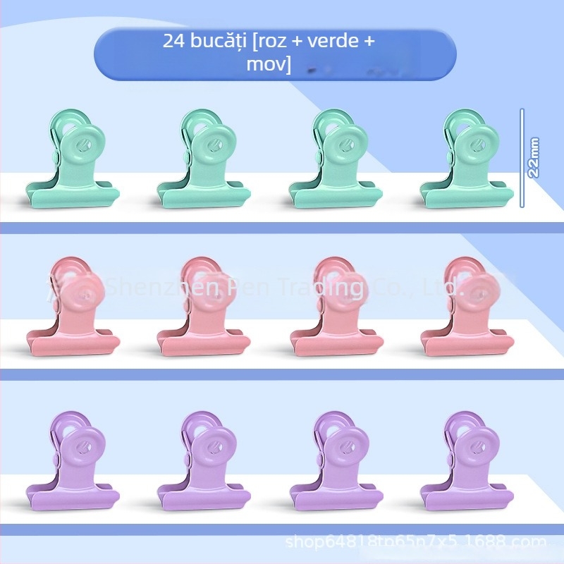 Li cao LC5242A Clip din acrilic transparent pentru planner și bilete