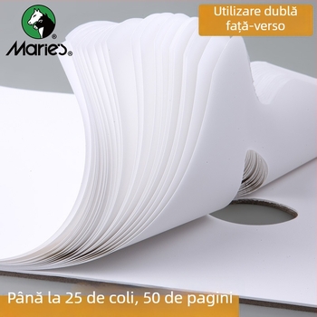 Hârtie pentru paletă de unică folosință – fără spălare, ruptă și detașabilă, pătrată, pentru ulei, acrilic și guașă