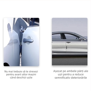 Bandă anti-coliziune pentru ușa automobilului, silicon, model AC-723, tip universal, personalizabilă