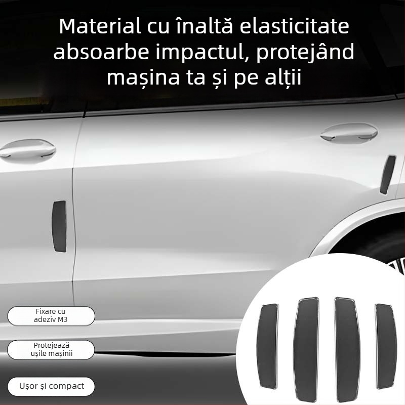 Bandă protectoare din silicon pentru marginea ușii auto, groasă și rezistentă la abraziune, model AC-715A, universală, marcă carfu