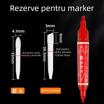 Marker Marie's/Marley cu miezuri înlocuibile, 64 opțiuni de reumplere, pentru artiști și studenți