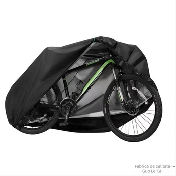 Husă de bicicletă pentru vehicul electric, compatibilă cu biciclete de oraș și de munte; impermeabilă, rezistentă la praf, protecție UV