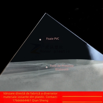 folie PVC mata și transparentă, extrudată, grosime 0.2-2 mm, marcă Xur