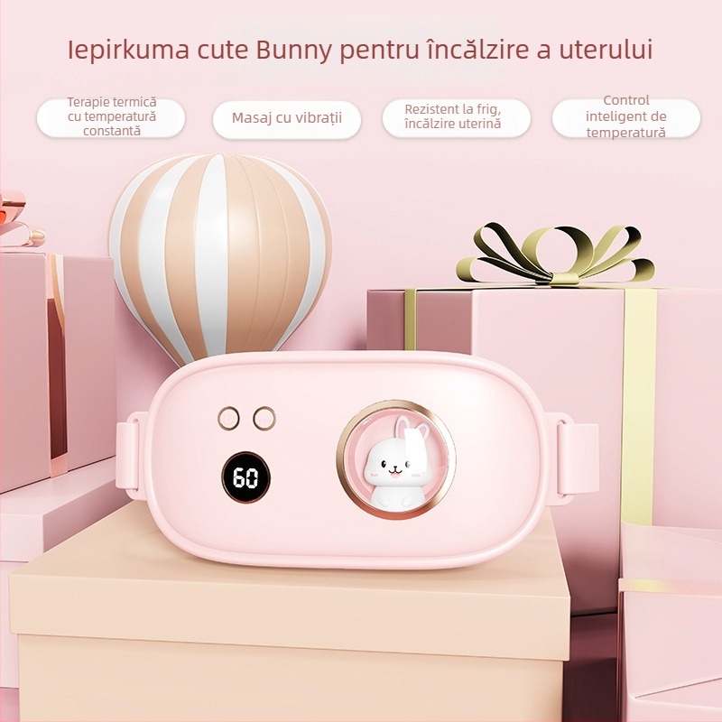 Bandă de încălzire talie cu alimentare USB, terapie infraroșu cu grafen, fizioterapie infraroșu, model ngb01, temperatură 45–60°C