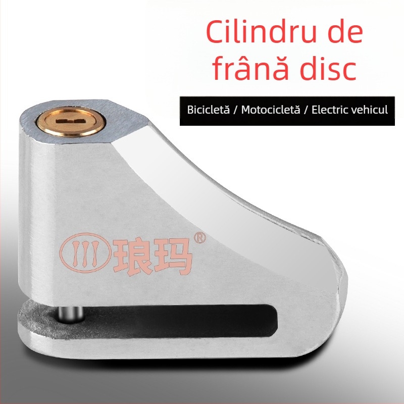 Încuietoare de disc pentru vehicule electrice, motociclete și biciclete – oțel aliat, model 685, greutate 300
