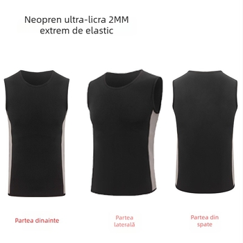 Vesta de scufundări din amestec de fibre chimice, uscare rapidă, vară, adult bărbat