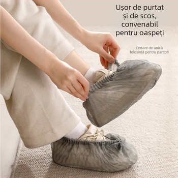 FaSoLa Capace pentru pantofi, nețesute, protecție împotriva prafului, durabile, de unică folosință