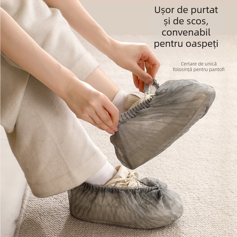 FaSoLa Capace pentru pantofi, nețesute, protecție împotriva prafului, durabile, de unică folosință