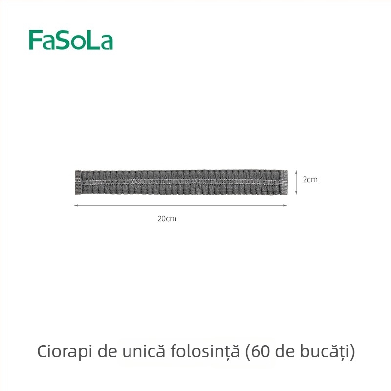 FaSoLa Capace pentru pantofi, nețesute, protecție împotriva prafului, durabile, de unică folosință