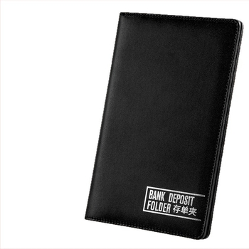 Pengyi dosar depozit pentru chitanțe, din piele PU, cu inserții pentru documente, clemă pentru inserții: vezi detalii, Export transfrontalier