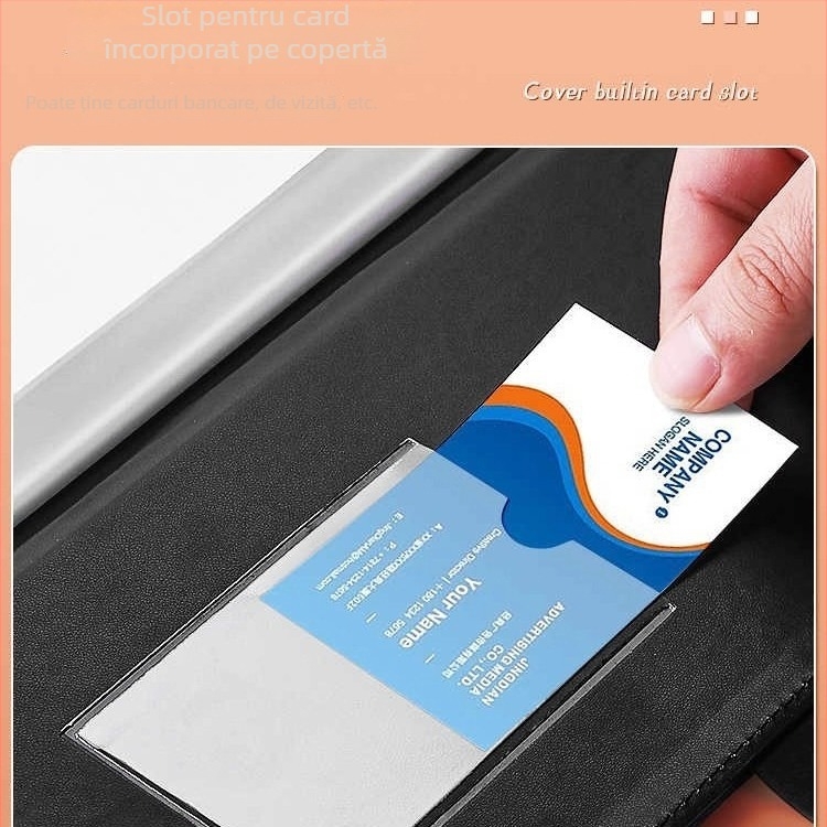 Pengyi dosar depozit pentru chitanțe, din piele PU, cu inserții pentru documente, clemă pentru inserții: vezi detalii, Export transfrontalier