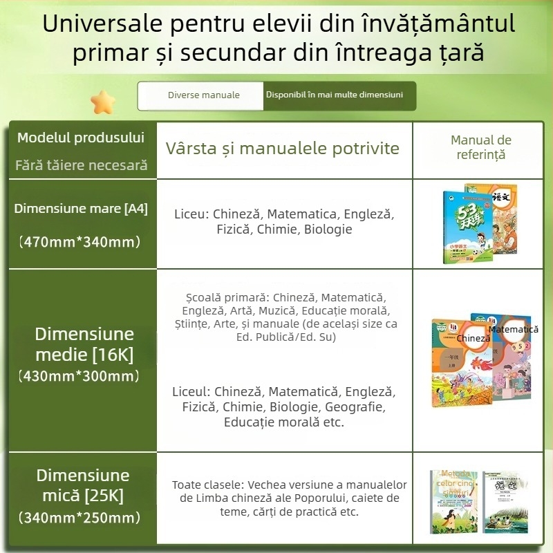 M&G husă autoadezivă pentru manuale școlare | Coduri de produs: Awt944v2/v3/v4 | Import: Nu | Cadou: Nu | Autorizare IP: Nu