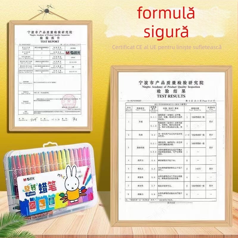 Morning Light X4323 set creioane pastel ulei rotativ pentru pictură, vârf rotund, carcasă din plastic, culori de reumplere 12/24/36