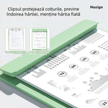 Deli NS501 clemă pentru placă din plastic