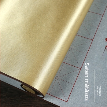 Set de caligrafie cu pânză de scriere cu apă pe sul, material nețesut, model cu grilă de orez, formă dreptunghiulară, marcă Practice Every Day