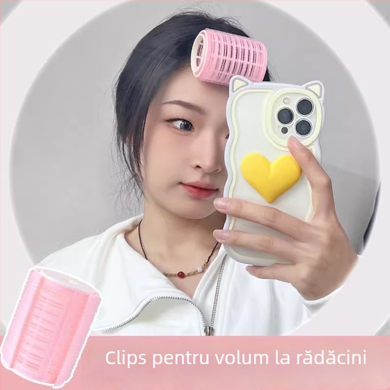 Ondulator pentru păr pentru breton aer cu rădăcini pufoase și bucle goale; Brand: Friendly; Material: plastic/rășină; Cod produs: Juanfd