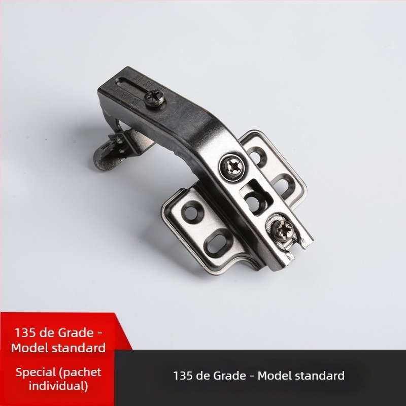 Balama de ușă cu cadru din aluminiu – unghiuri multiple 30°/45°, amortizor hidraulic, pentru uși de sticlă