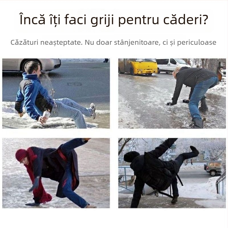 Cramponi cu cinci dinți pentru exterior — impermeabili, anti-murdărie, ușor de curățat (design modern minimalist)