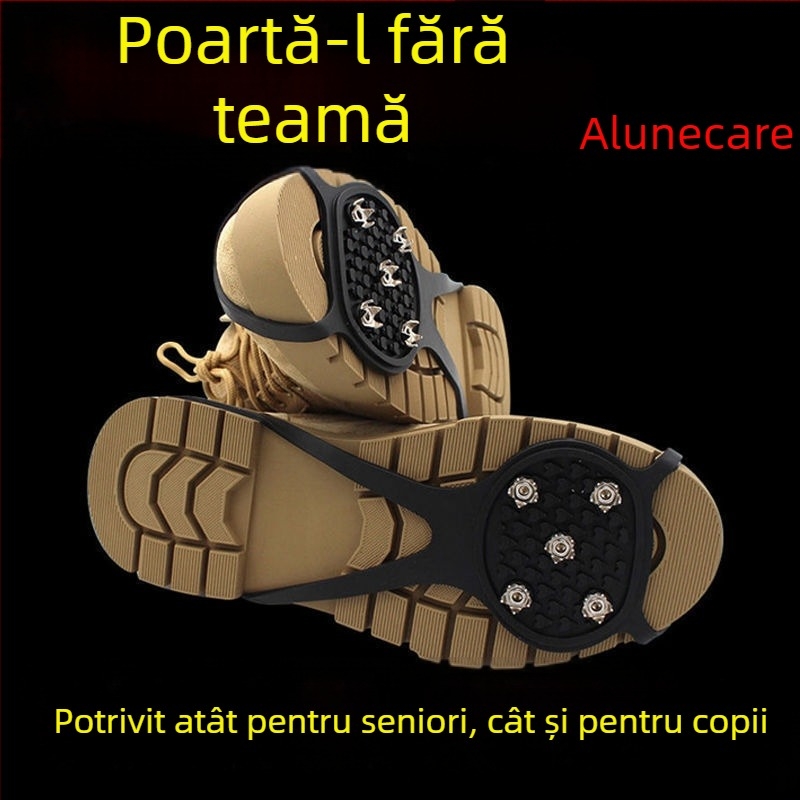 Cramponi cu cinci dinți pentru exterior — impermeabili, anti-murdărie, ușor de curățat (design modern minimalist)