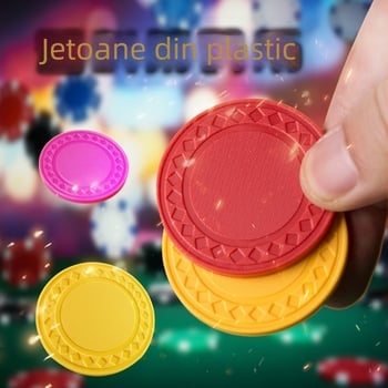 Chipuri plastice ABS pentru jocuri de șah și cărți, 2000 de bucăți în cutie, personalizare disponibilă, origine Zhejiang